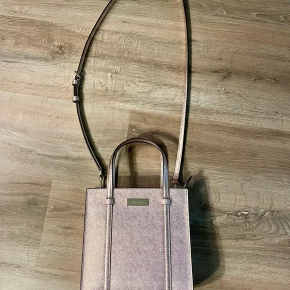 NWOT Kate Spade Kenzie Tote Rose Gold - Picture 3 of 10